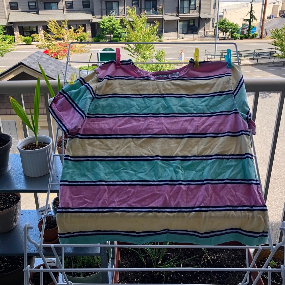 VINTAGE striped tee